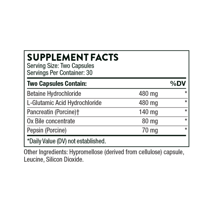 Advanced Digestive Enzymes (formerly Bio-Gest) Thorne Research