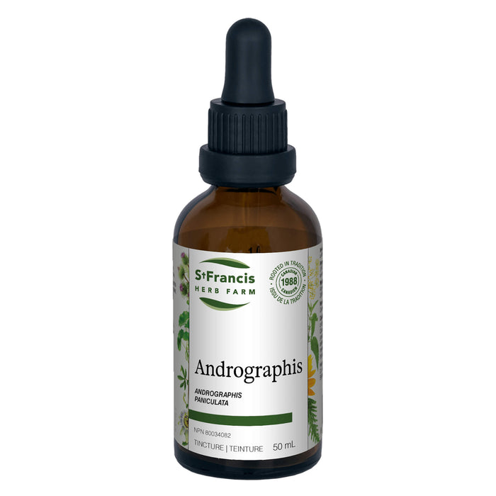 Dropper Bottle of St. Francis Herb Farm Andrographis 50ml