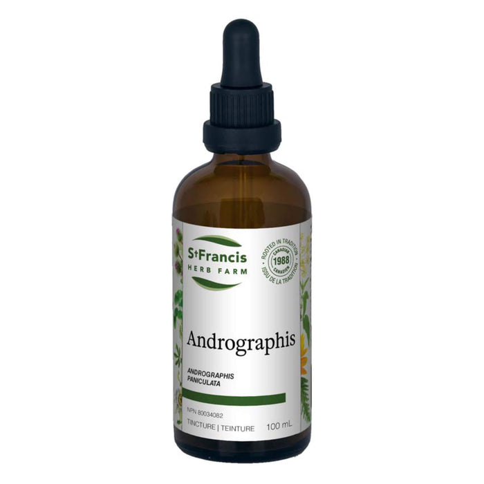 Dropper Bottle of St. Francis Herb Farm Andrographis 100ml