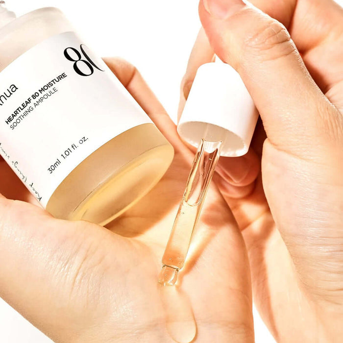 ANUA Heartleaf 80% Soothing Ampoule - odą raminanti ampulė