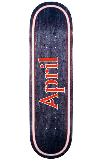APRIL DECK BLACK STAIN OG LOGO 8.0"