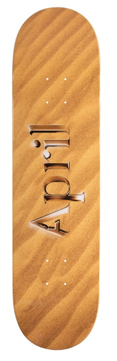 APRIL DECK OG LOGO SAND