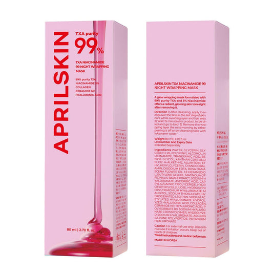 Aprilskin TXA Niacinamide 99 Night Wrapping Mask - 80ml