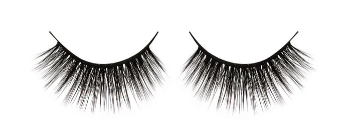 Pair of Ardell Aqua Lash 343 faux lashes featuring staggered extra-long length fibers & water-activated lash band
