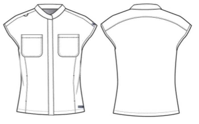 Aria Top - Indigo