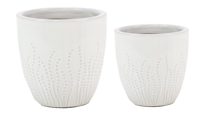 Atair planter s/2 White