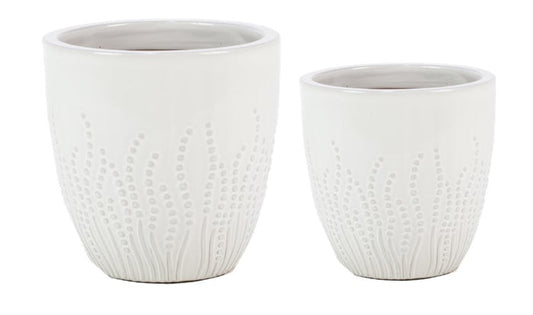 Atair planter s/2 White