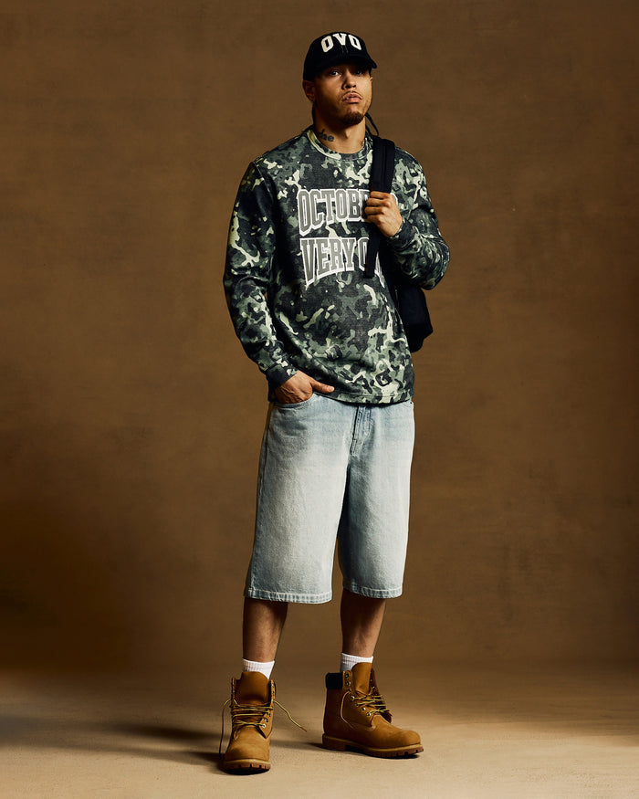 Athletic Arch Long-Sleeve Tee - Desert Camo