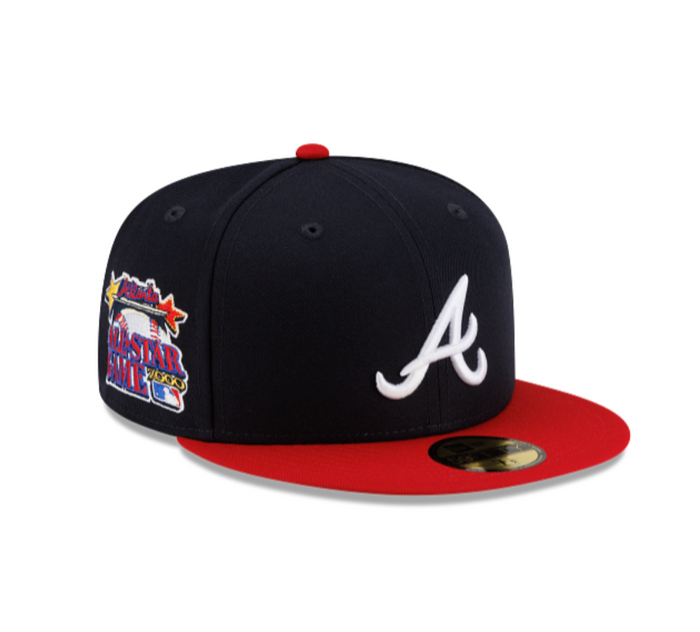 Atlanta Braves Navy and Red 2000 All Star Game