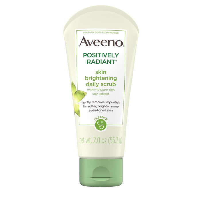 AVEENO positively radiant skin brightening daily scrub مقشر البشرة اليومي من افينو