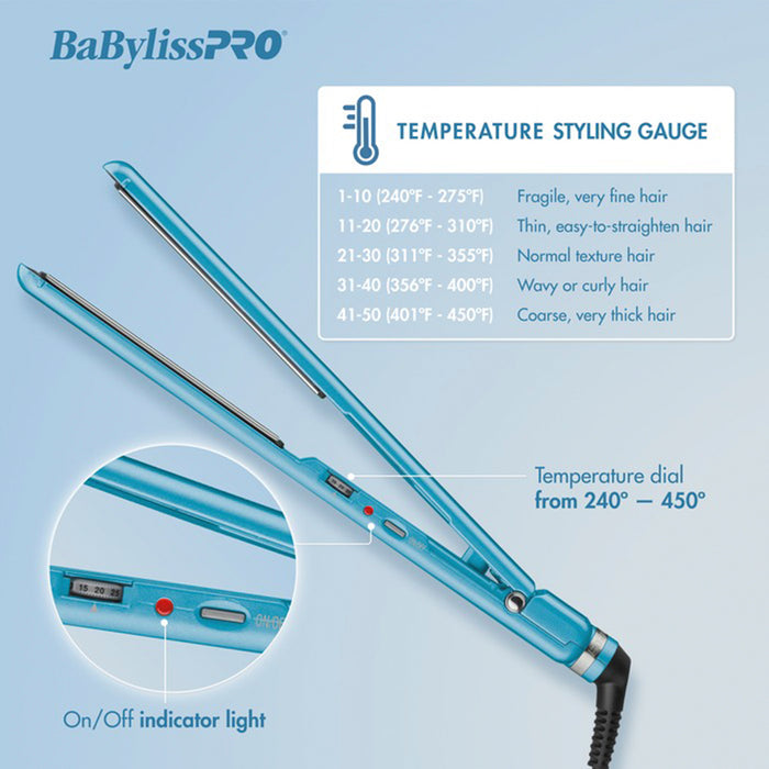Babyliss Pro Nano Titanium Ultra Thin Flat Iron 2"
