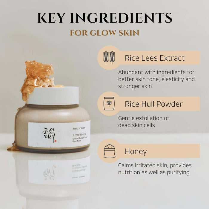 Beauty of Joseon Ground Rice and Honey Glow Mask 5.07oz/150ml