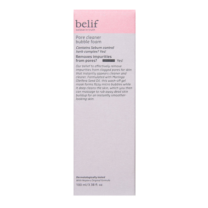 Belif Pore Cleaner Bubble Foam 3.38oz/ 100ml