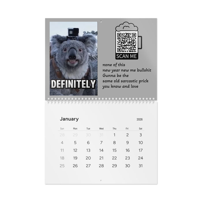 Bellbird Hollow 2026 Wall Calendar — Best of 2025