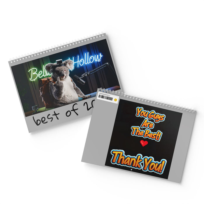 Bellbird Hollow 2026 Wall Calendar — Best of 2025