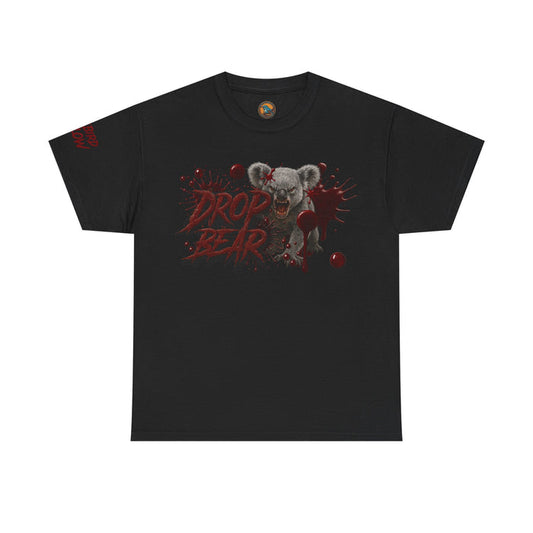 🔥🩸 Bellbird Hollow Tee – Drop Bear - Black Edition 🩸🔥