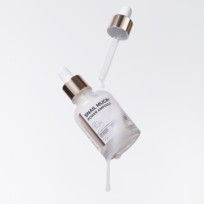 BOM Snail Mucin Power Ampoule - sraigių mucino ampulė veidui