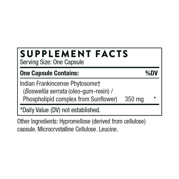 Boswellia Phytosome Thorne Research