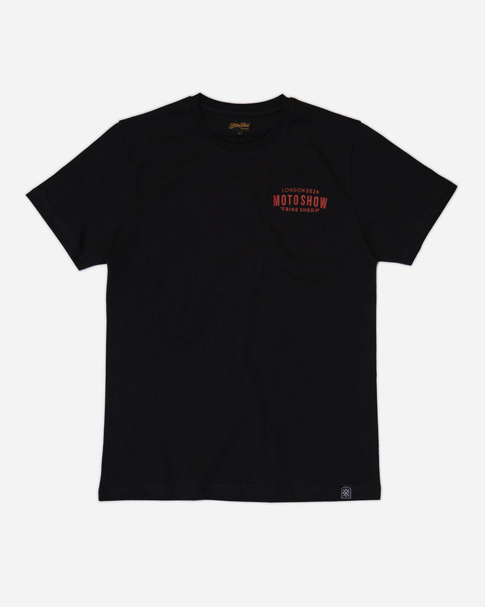 BSMC Moto Show 2026 T-Shirt - Black/Red