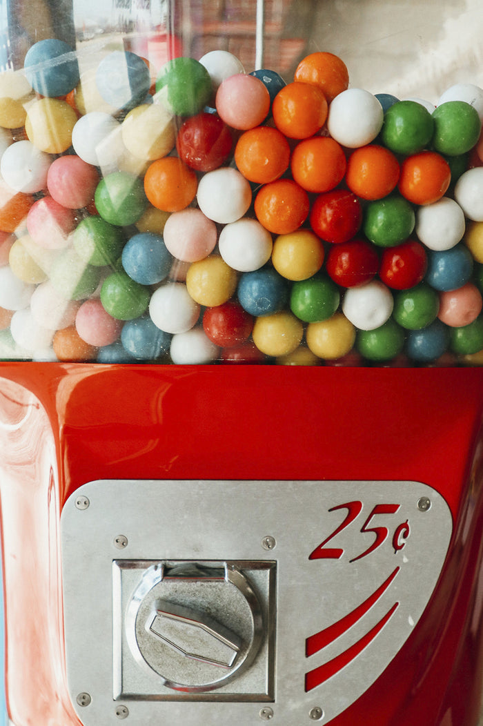 Bubblegum machine print