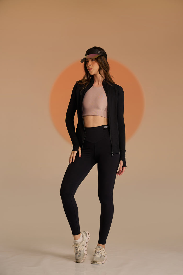 Casaco Manga Longa Summer Preto