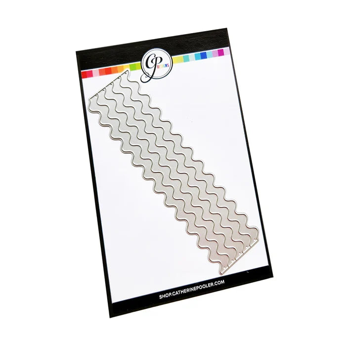 Catherine Pooler - Strip Dies - Rick Rack. Available at Embellish Away located in Bowmanville Ontario Canada.