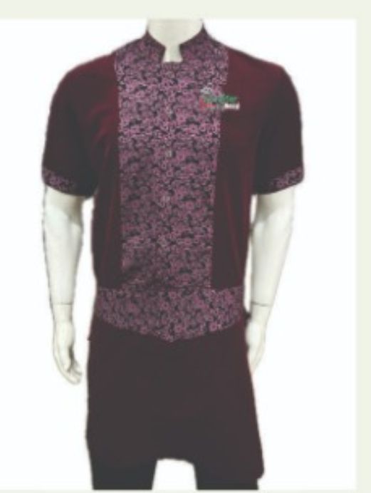 Chef Coat with Stitched Apron Code CCSA-12