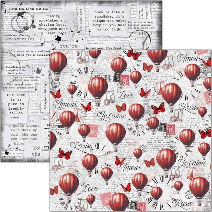 Ciao Bella - 12x12 Patterns Pad - 8/Pkg - Paris Je t’aime. “Paris Je t’aime” is an elegant and modern collection that celebrates Paris with a refined combination of white, black, and red details. Available at Embellish Away located in Bowmanville Ontario Canada.