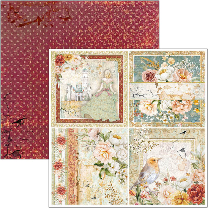 Ciao Bella - 8x8 Paper Pad - 12/Pkg - Reign of Grace. The Paper Pad 8x8 meet the need of papercrafters and cardmakers looking for smaller size than classic 12x12. It’s specially designed for our Album Binding Art line of chipboard albums. Available at Embellish Away located in Bowmanville Ontario Canada