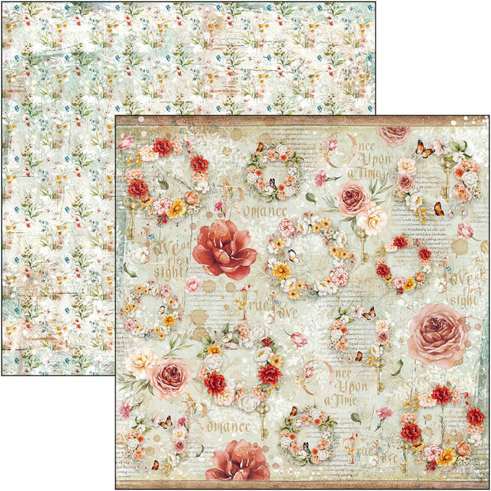 Ciao Bella - 8x8 Paper Pad - 12/Pkg - Reign of Grace. The Paper Pad 8x8 meet the need of papercrafters and cardmakers looking for smaller size than classic 12x12. It’s specially designed for our Album Binding Art line of chipboard albums. Available at Embellish Away located in Bowmanville Ontario Canada