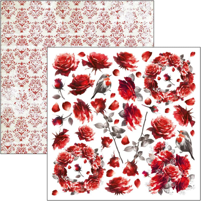 Ciao Bella - Pad 12x12 - 12/Pkg - Paris Je t’aime. “Paris Je t’aime” is an elegant and modern collection that celebrates Paris with a refined combination of white, black, and red details. Available at Embellish Away located in Bowmanville Ontario Canada.