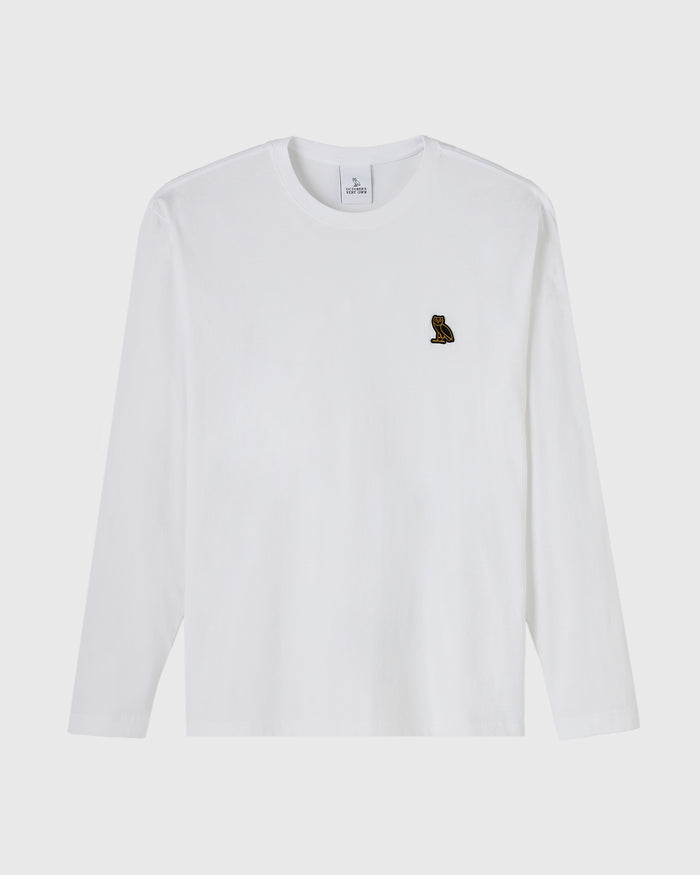 Classic Long-Sleeve Tee - White