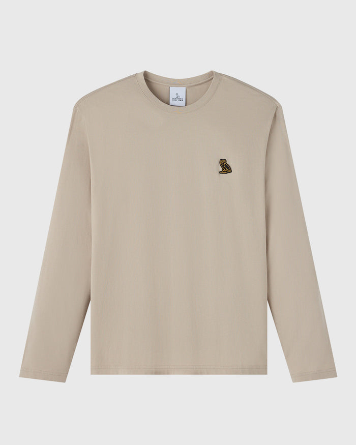 Classic Long-Sleeve Tee - Sandstone