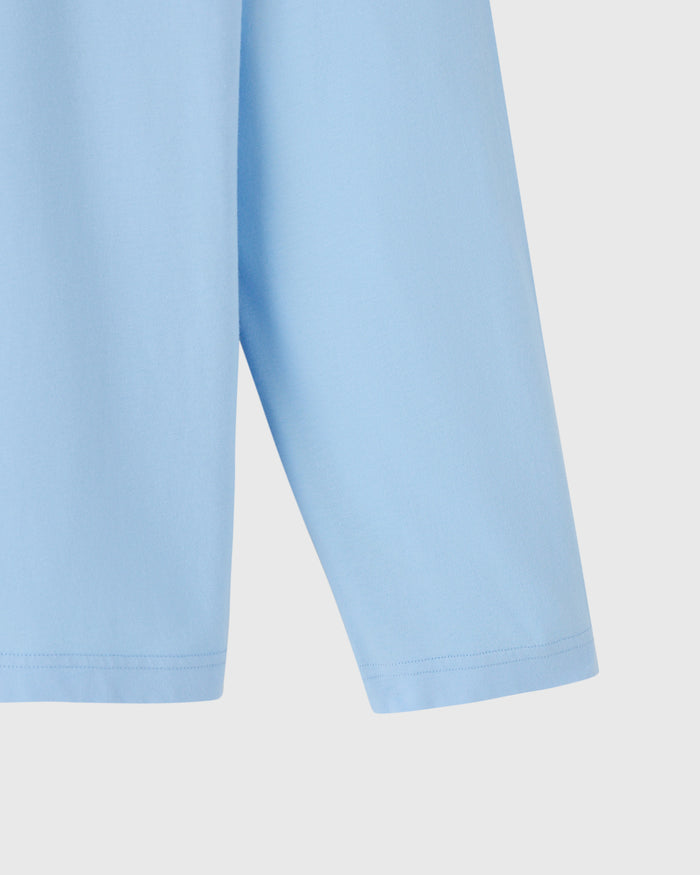 Classic Long-Sleeve Tee - Light Blue