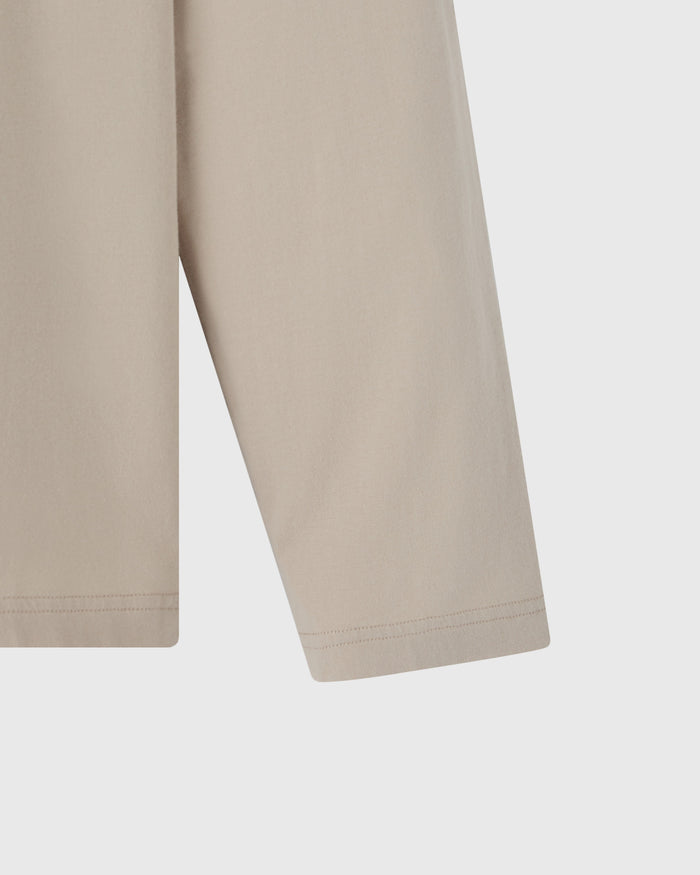 Classic Long-Sleeve Tee - Sandstone