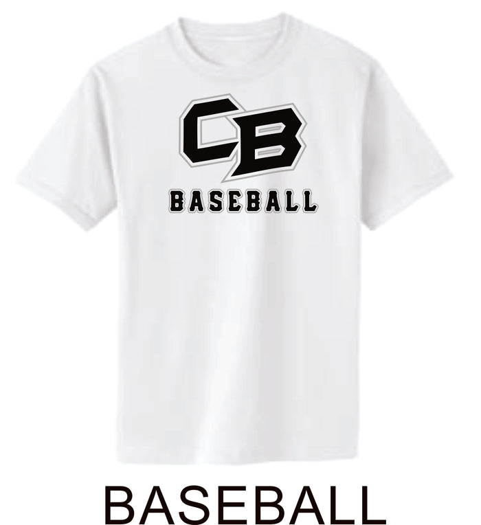 CO Baseball Basic BASEBALL Tee- Matte or Glitter