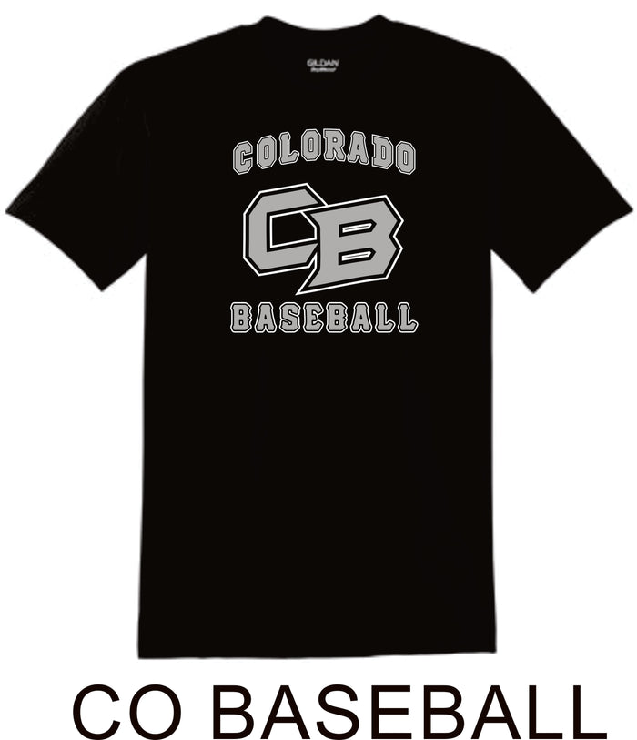 Co Baseball Basic CO BASEBALL Tee- Matte or Glitter