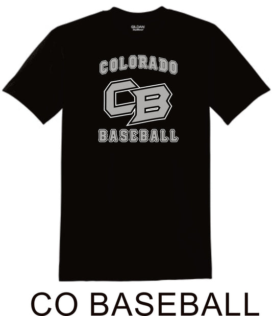 Co Baseball Basic CO BASEBALL Tee- Matte or Glitter