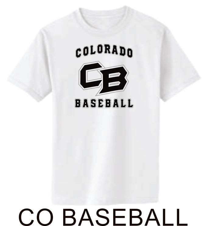 Co Baseball Basic CO BASEBALL Tee- Matte or Glitter
