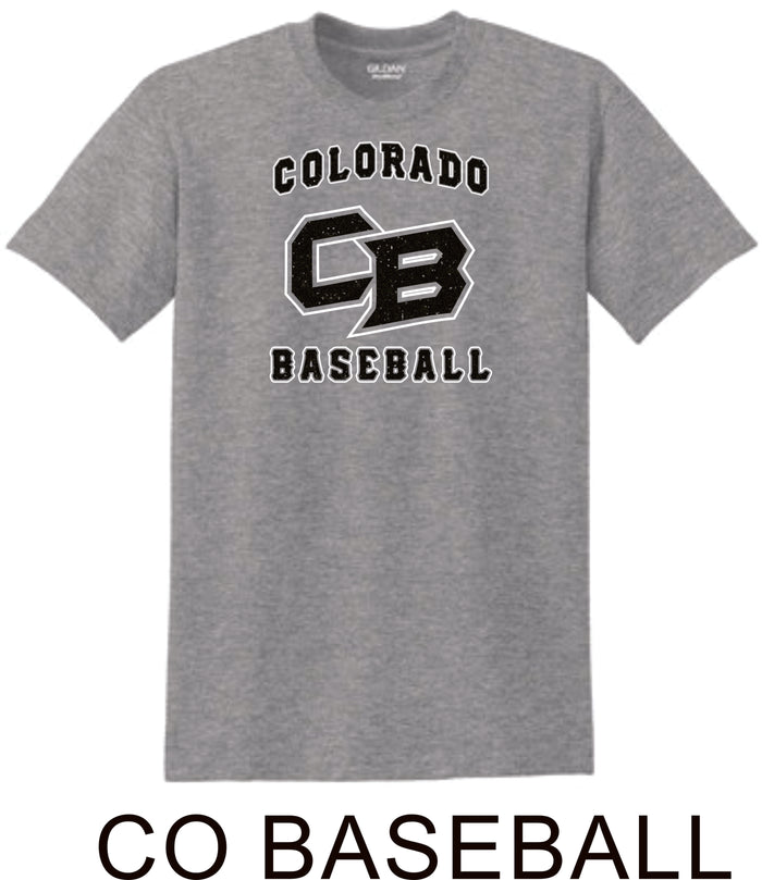 Co Baseball Basic CO BASEBALL Tee- Matte or Glitter