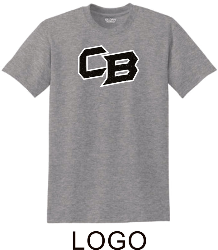 CO Baseball Basic Logo Tee- Matte or Glitter