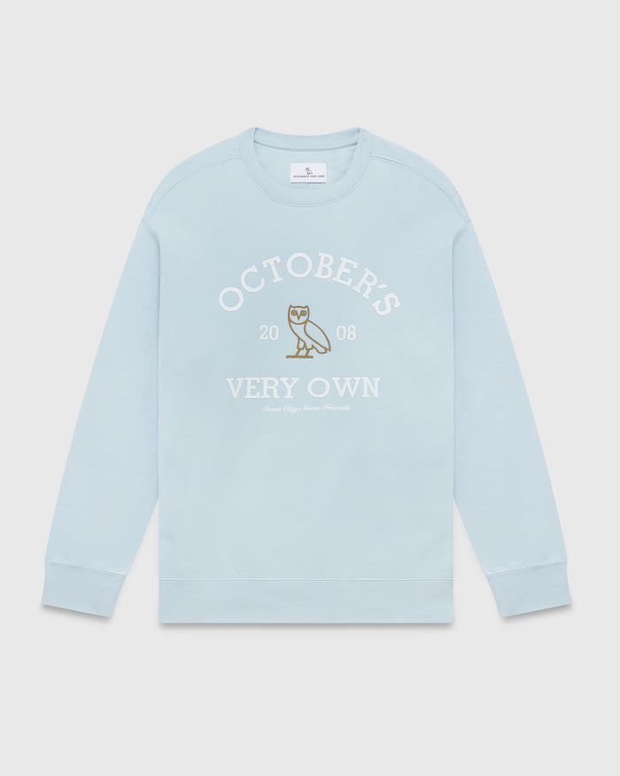 Collegiate Crewneck - Sky Blue