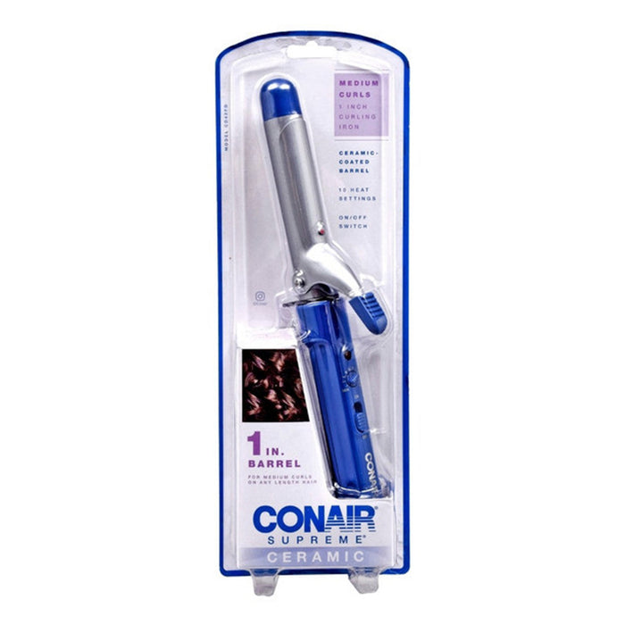 Conair Supreme Ceramic Barrel Curling Iron 1"