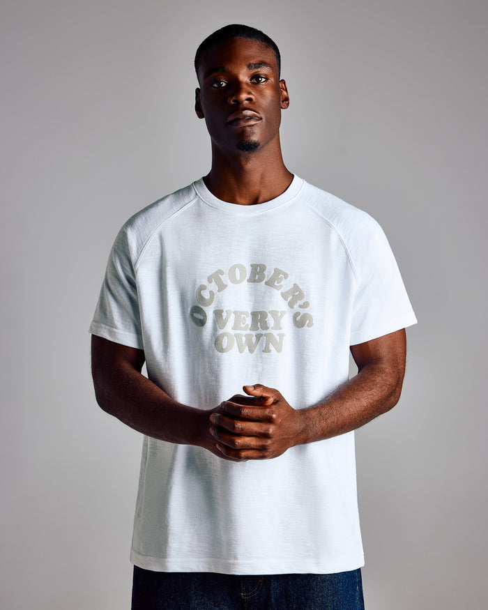 Cooper Arch Slub Raglan Tee - Heather Grey