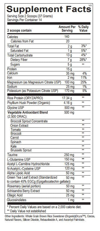 Core Support Vanilla by Ortho Molecular