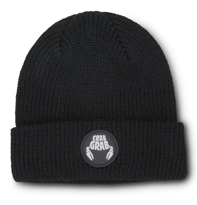 CRAB GRAB CIRCLE PATCH BEANIE