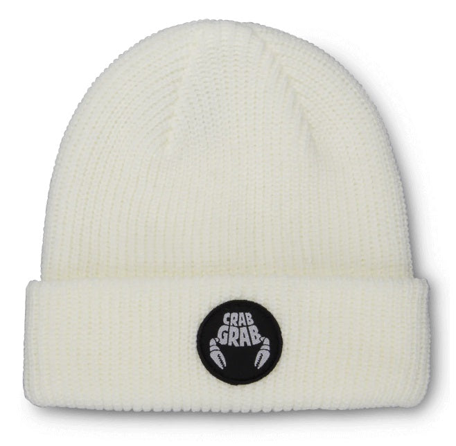 CRAB GRAB CIRCLE PATCH BEANIE