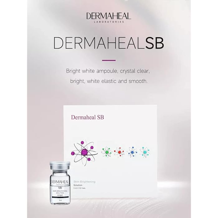 DERMAHEAL SB 10 x 5ml Skin Brightening Treatment for Hyperpigmentation - SD Cosmetics Care