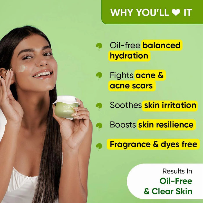 Dot and Key Cica Calming Oil Free Moisturizer 60ml