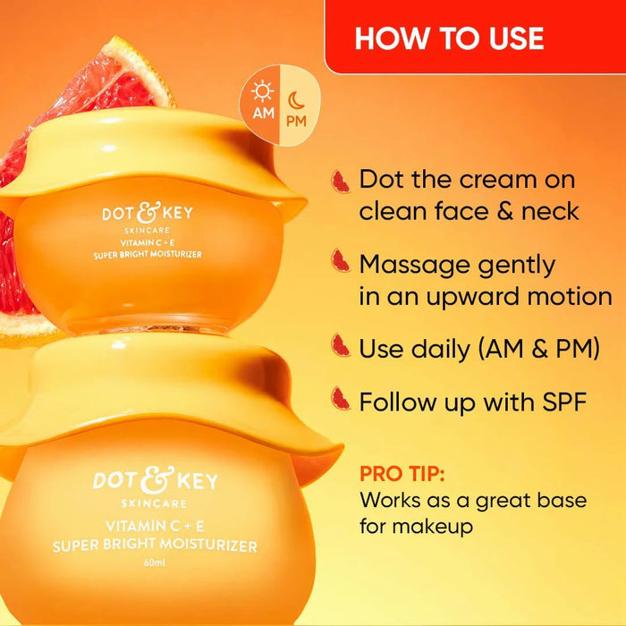 Dot and Key Vitamin C + E Super Bright Moisturizer 60ml